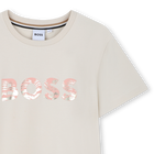 T-shirt &agrave; manches courtes BOSS 
                    FILLE