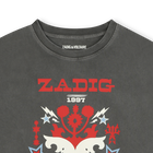 T-shirt oversize imprim&eacute; ZADIG & VOLTAIRE 
                    FILLE