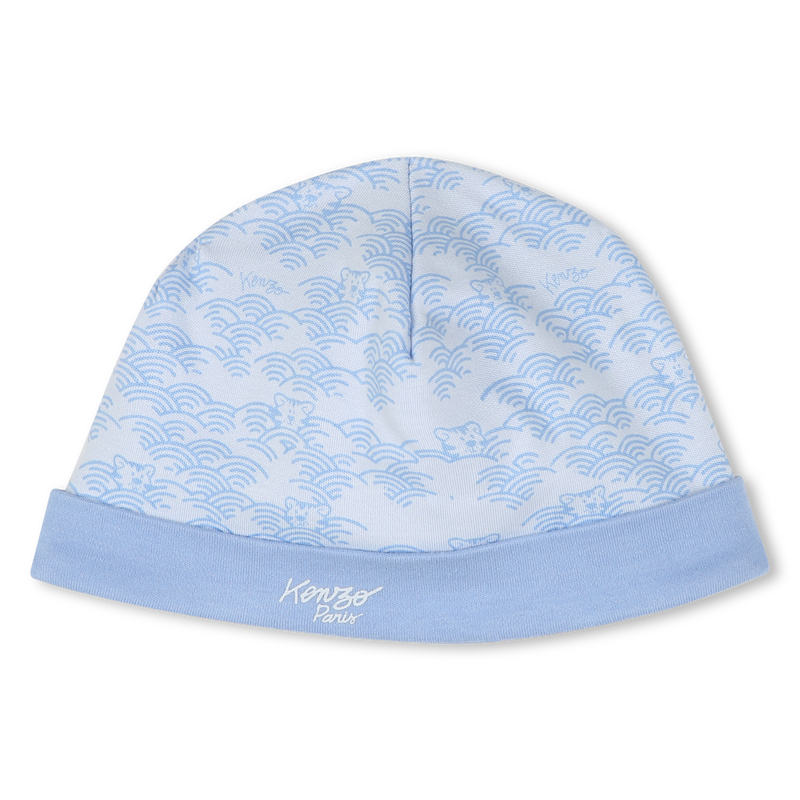 Pyjama, bavoir et bonnet coton KENZO KIDS 
                        GARCON