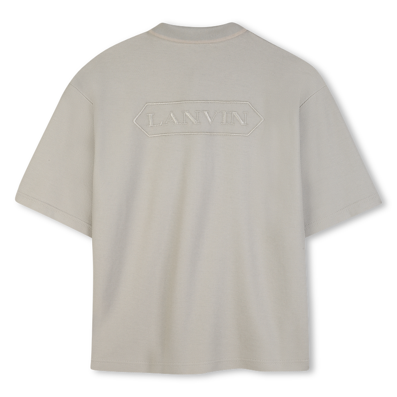 POLOSHIRT MET BORDUURSEL LANVIN 
                        BOY