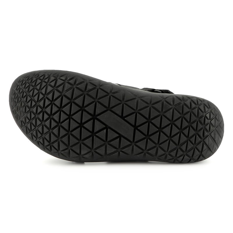 Sandales en cuir de vachette KARL LAGERFELD KIDS 
                        GARCON