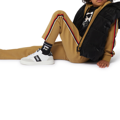 Cardigan de jogging zipp&eacute; KARL LAGERFELD KIDS GARCON