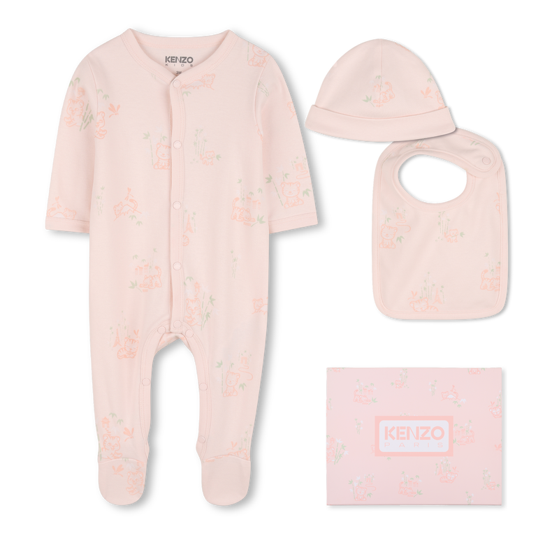 ENSEMBLE PYJAMA, BONNET ET BAVOIR KENZO KIDS 
                        FILLE