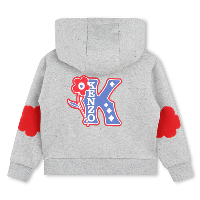 Cardigan de jogging molletonn&eacute; KENZO KIDS FILLE
