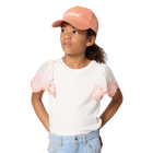 Tee-shirt manches ballon CHLOE 
                    FILLE