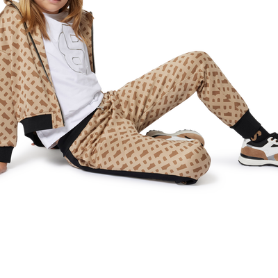 Joggingbroek met monogram BOSS GIRL