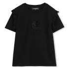 Tee-shirt manches courtes KARL LAGERFELD KIDS 
                    FILLE