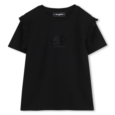 Tee-shirt manches courtes KARL LAGERFELD KIDS FILLE