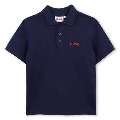 POLO MANCHES COURTES HUGO GARCON
