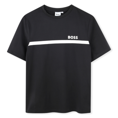 TEE-SHIRT MANCHES COURTES BOSS GARCON