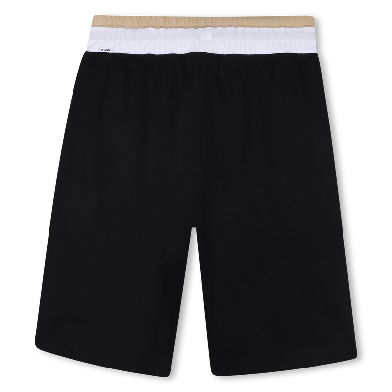 ENSEMBLE T-SHIRT + BERMUDA BOSS 
                        GARCON