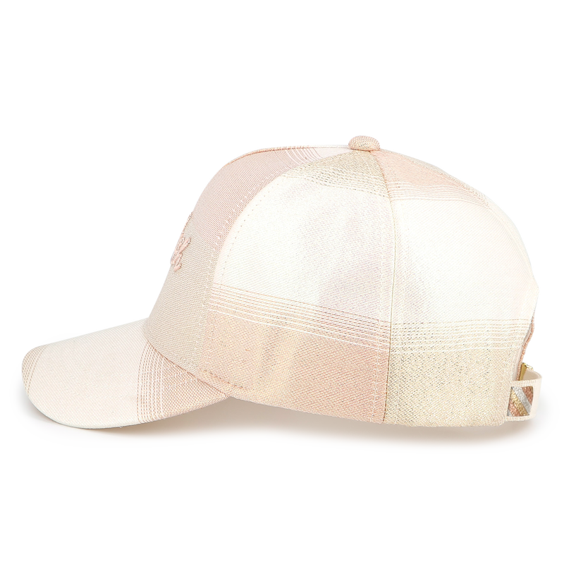 Casquette m&eacute;tallis&eacute;e et brod&eacute;e BILLIEBLUSH 
                        FILLE