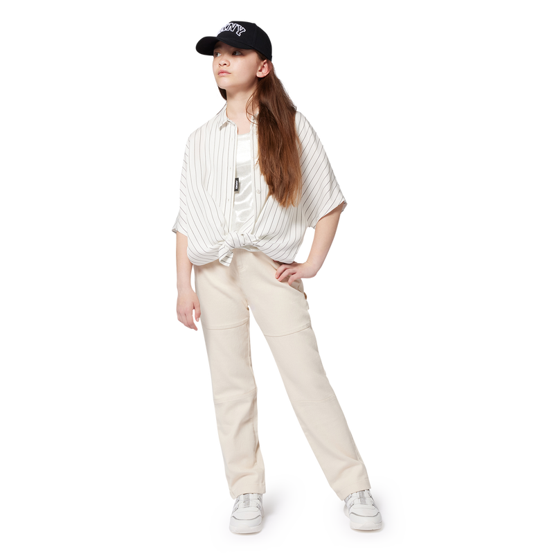 D&eacute;bardeur &agrave; c&ocirc;tes 2x2 DKNY 
                        FILLE