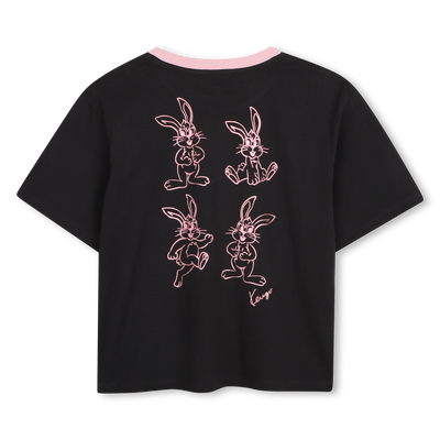 Tee-shirt manches courtes KENZO KIDS FILLE