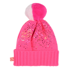 Bonnet &agrave; pompon orn&eacute; de sequins BILLIEBLUSH 
                    FILLE