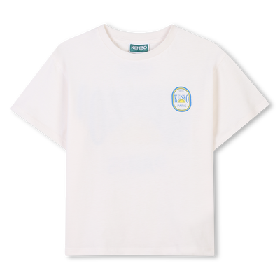 Katoenen T-shirt, korte mouwen KENZO KIDS BOY