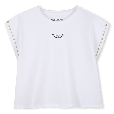 T-SHIRT MET KORTE MOUWEN ZADIG & VOLTAIRE GIRL