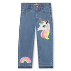 Pantalon en denim BILLIEBLUSH 
                    FILLE