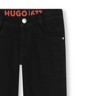 Rechte jeans met katoen HUGO 
                    BOY