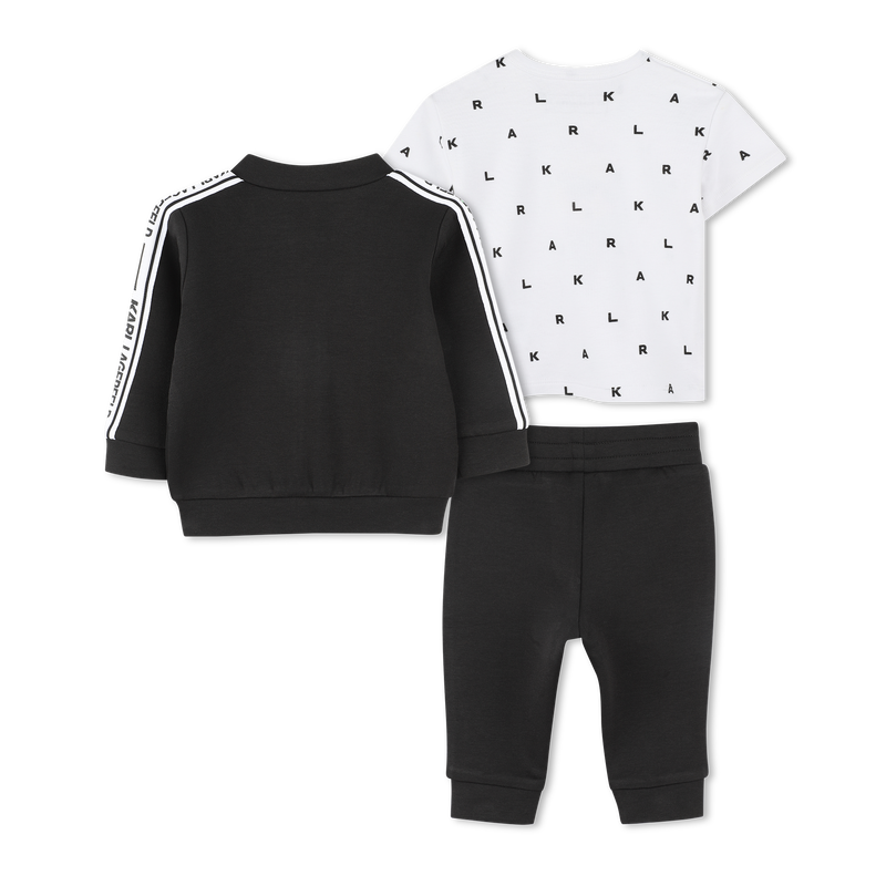 Ensemble jogging 3 pi&egrave;ces KARL LAGERFELD KIDS 
                        GARCON