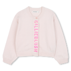 Gebreid vest, ROZE MOED, hi-res