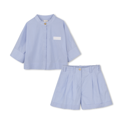 SHIRT EN KORTE BROEK SET GIVENCHY GIRL