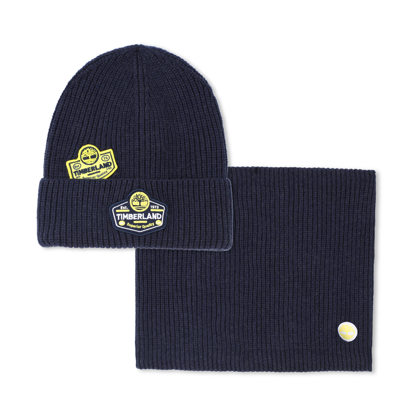 Bijpassende hals en hoed TIMBERLAND 
                        BOY