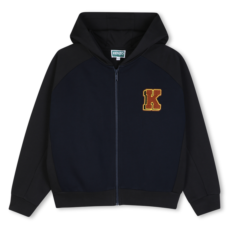 Cardigan &agrave; capuche KENZO KIDS 
                        GARCON