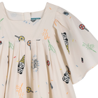 Poplin jurk KENZO KIDS 
                    GIRL