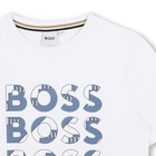 T-shirt met korte mouwen BOSS 
                    BOY