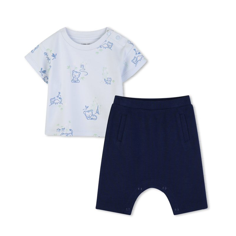 ENSEMBLE T-SHIRT ET PANTALON KENZO KIDS 
                        GARCON
