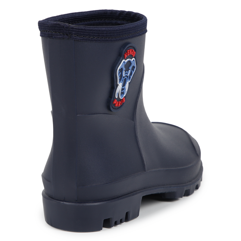 Bottes de pluie badge &eacute;l&eacute;phant KENZO KIDS 
                        UNISEXE