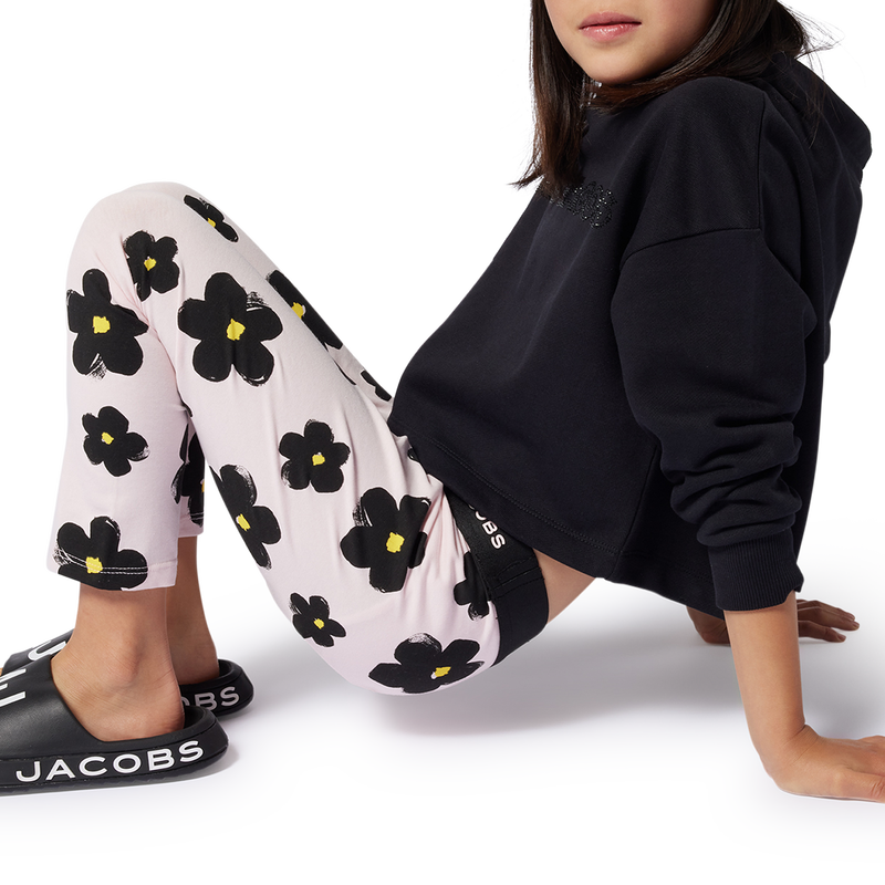Sweat-shirt court molletonn&eacute; MARC JACOBS 
                        FILLE