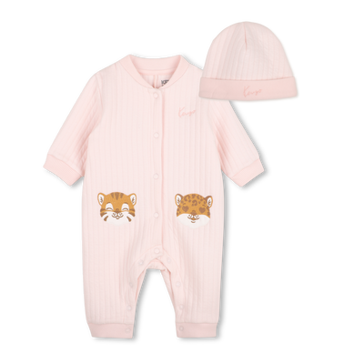 Ensemble pyjama et bonnet KENZO KIDS FILLE