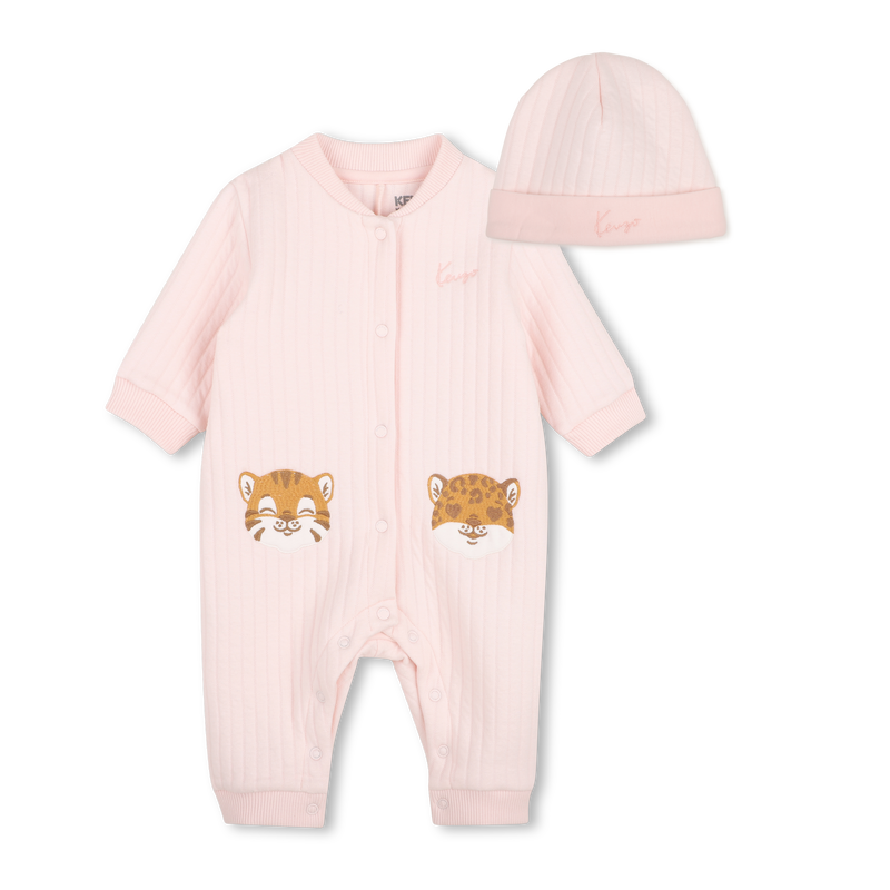 Ensemble pyjama et bonnet KENZO KIDS 
                        FILLE
