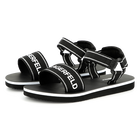 Sandales avec fermeture par bandes auto agrippante KARL LAGERFELD KIDS 
                    FILLE