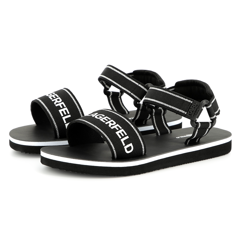 Lichte sandalen - klittenband KARL LAGERFELD KIDS 
                        GIRL
