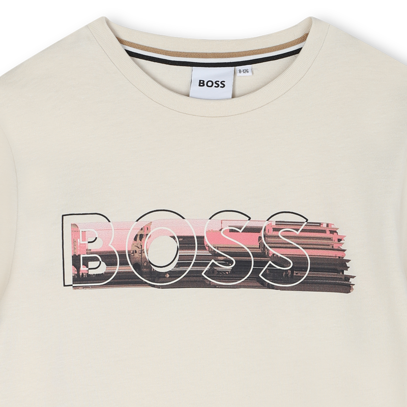 T-shirt met lange mouwen BOSS 
                        BOY