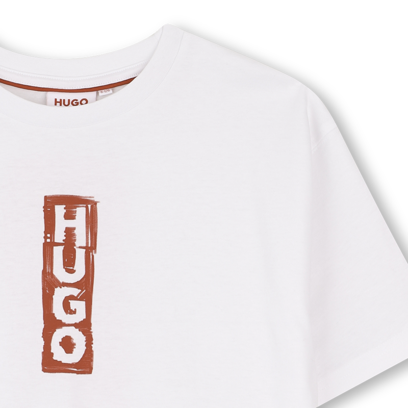 T-shirt met korte mouwen HUGO 
                        JONGEN