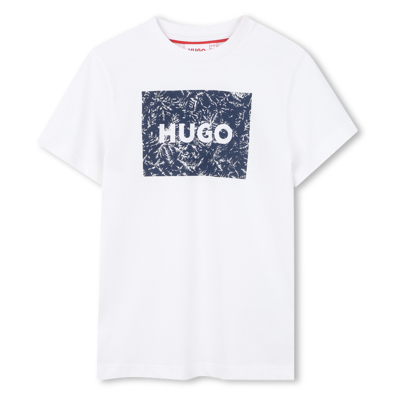 T-SHIRT MET KORTE MOUWEN HUGO 
                        BOY