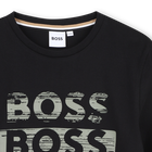 T-shirt met korte mouwen BOSS 
                    BOY