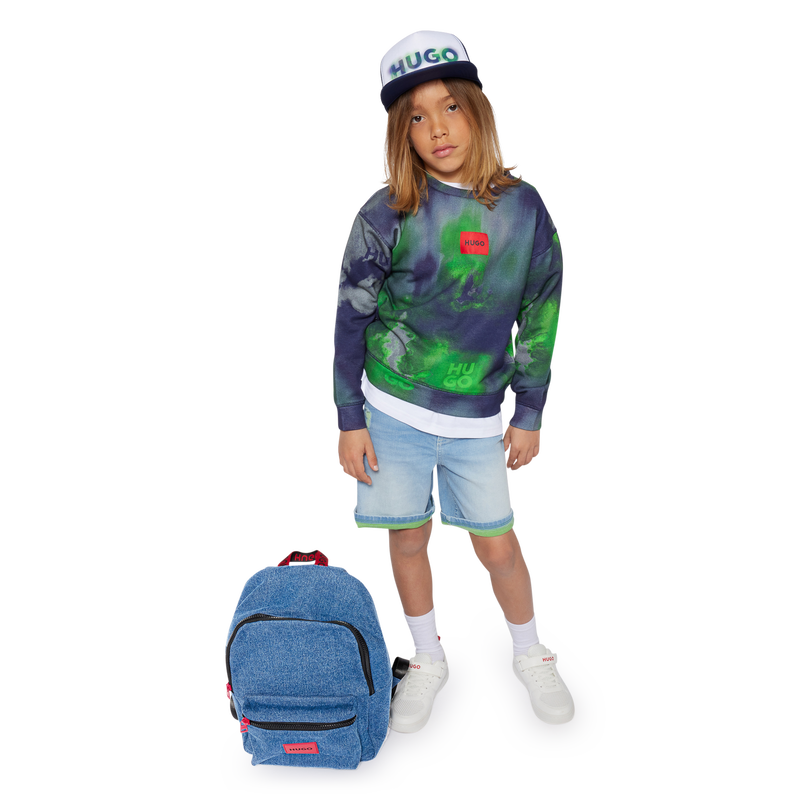 Sac &agrave; dos en jean HUGO 
                        GARCON