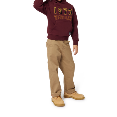 Broek met zakken van twill TIMBERLAND JONGEN