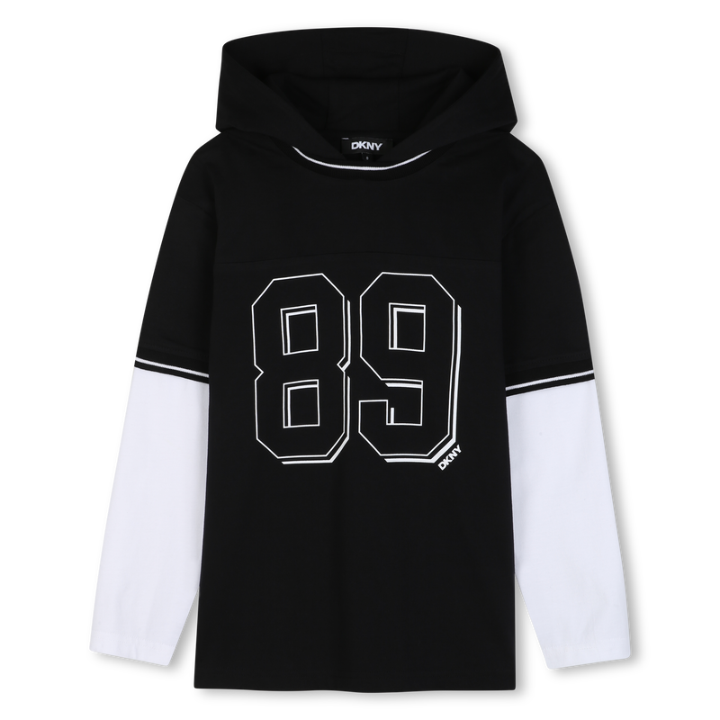 T-shirt met print DKNY 
                        BOY