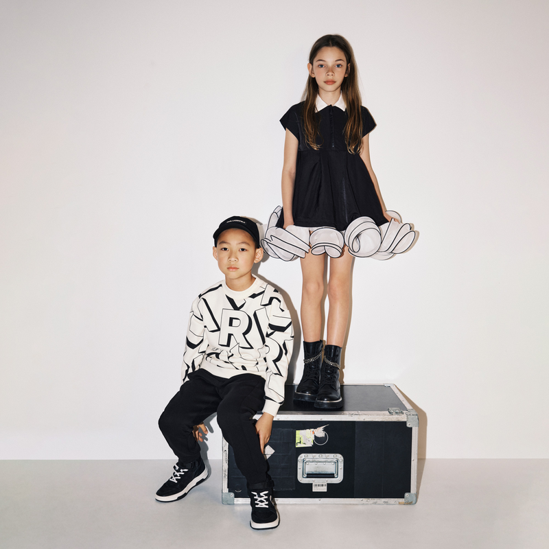Pantalon &agrave; pinces KARL LAGERFELD KIDS 
                        GARCON