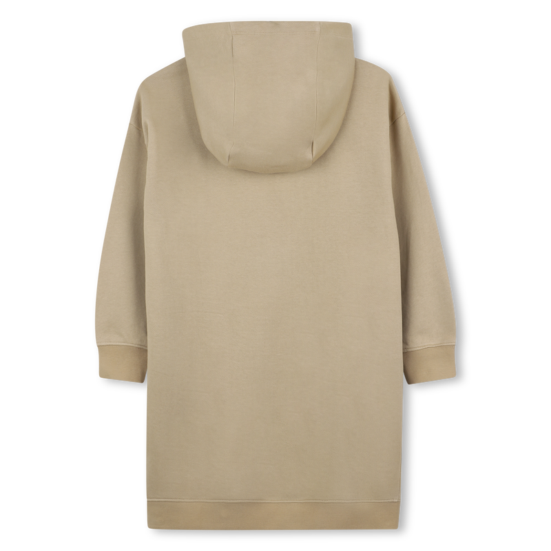 Robe à capuche en molleton MICHAEL KORS 
                        FILLE