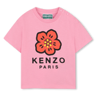 Tee-shirt pression a l'epaule KENZO KIDS 
                    FILLE