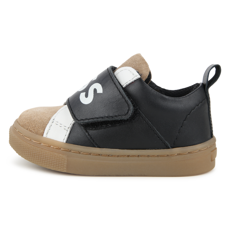 Baskets  lac&eacute;es a bande auto-agrippante BOSS 
                        GARCON