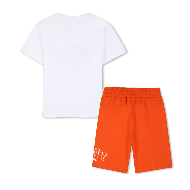 Ensemble tee-shirt et bermuda DKNY 
                        GARCON