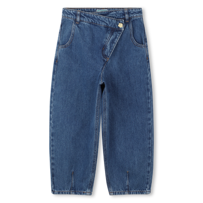 Pantalon en denim KENZO KIDS FILLE